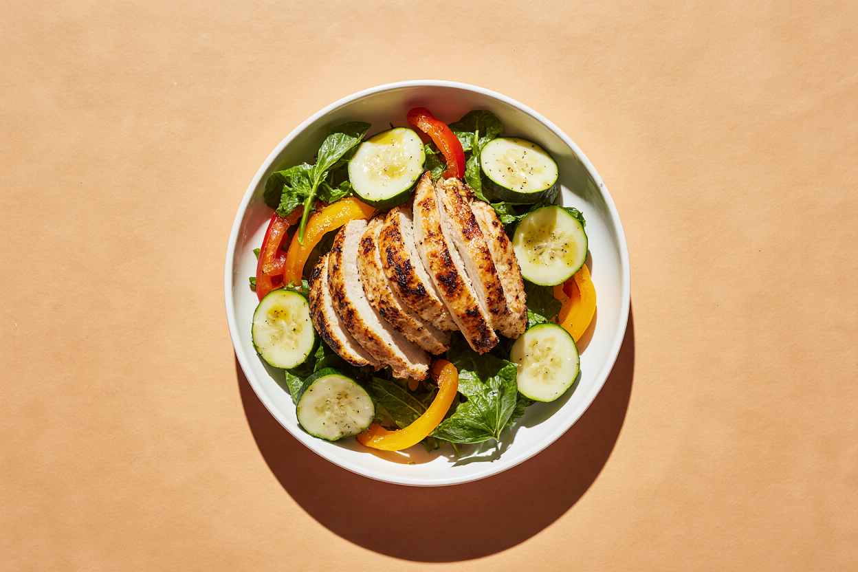 Cucumber Sweet Pepper Salad