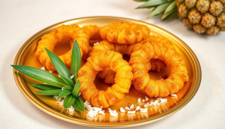 Fried Pineapple Rings