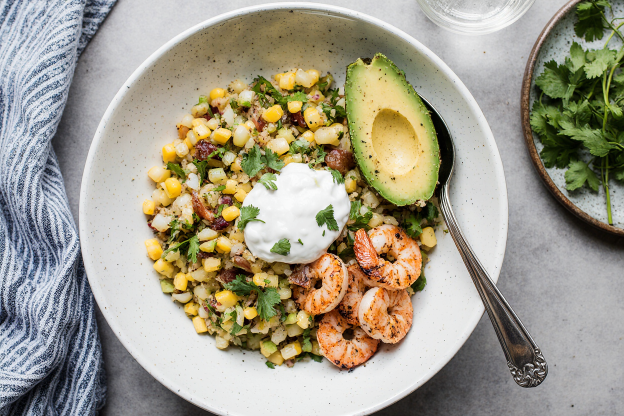 Grilled Shrimp Bowl