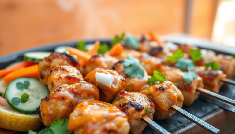 Grilled Thai Chicken Skewers