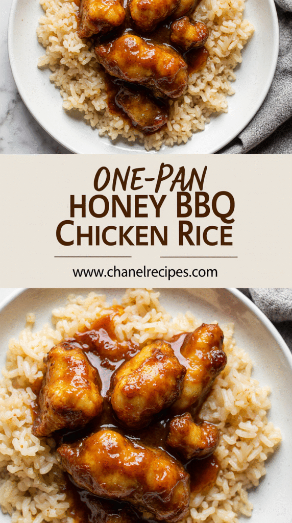 Honey BBQ Chicken Rice