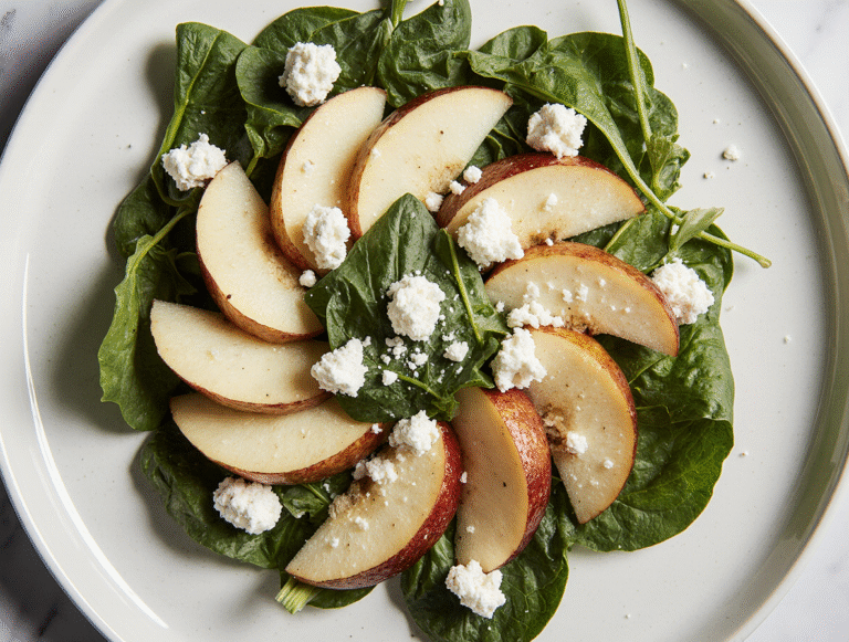 Honeycrisp Apple and Feta Salad