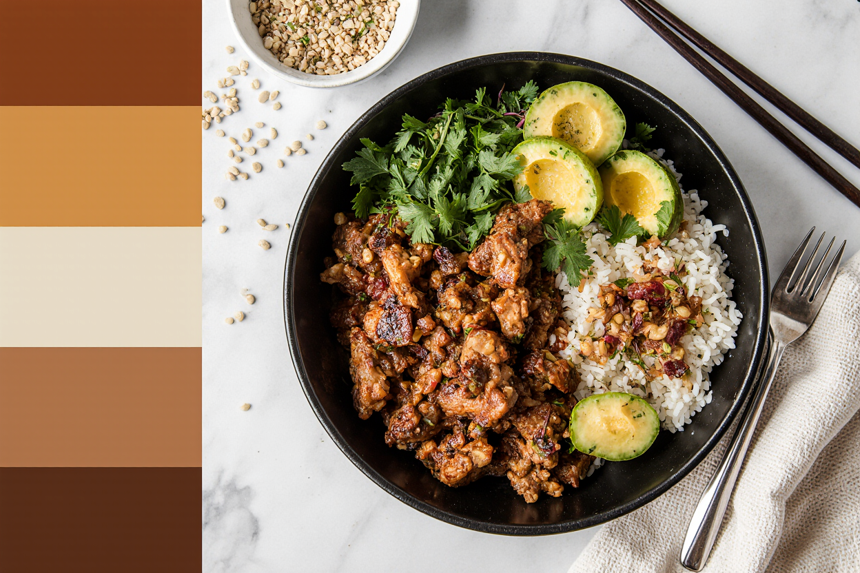 Korean BBQ Steak Rice Bowls