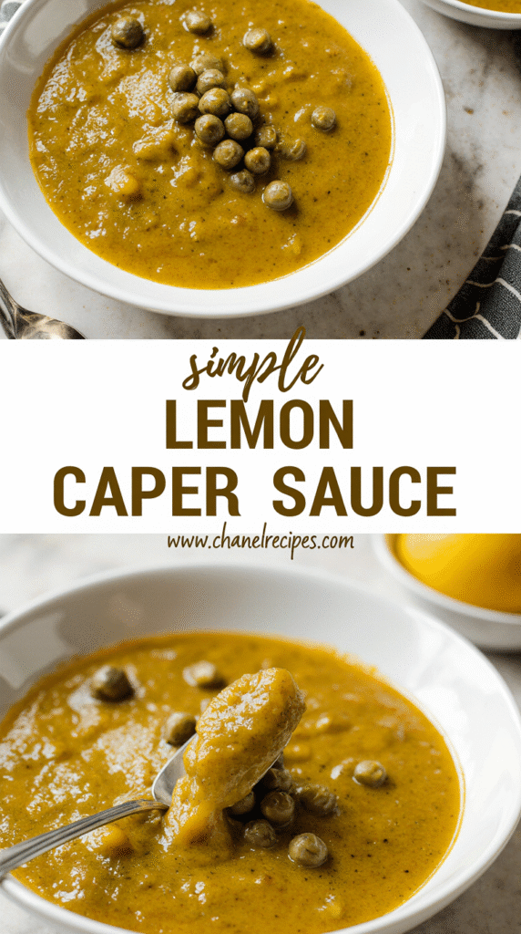 Lemon Caper Sauce