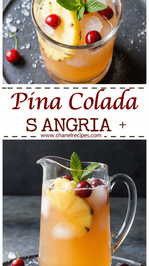 Pina Colada Sangria