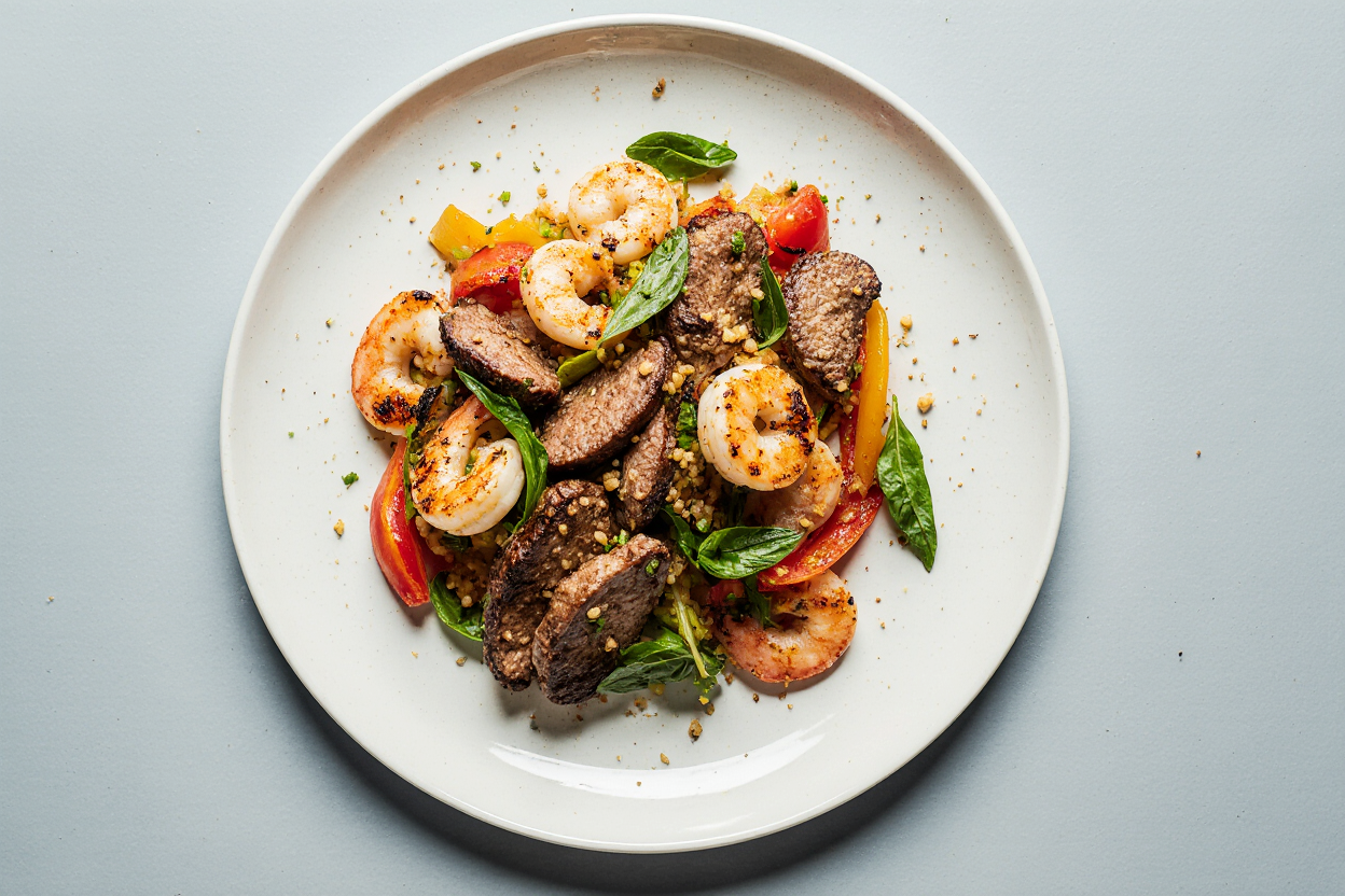 Steak and Shrimp Stir-Fry