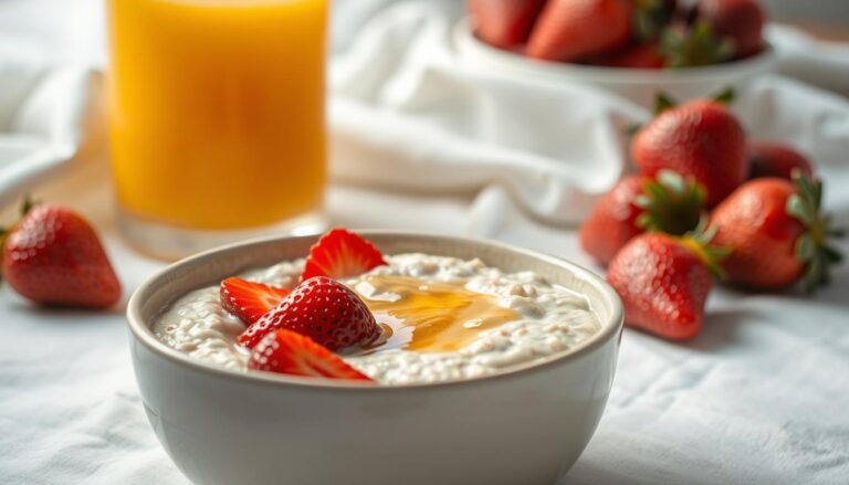 blended Strawberry Oats