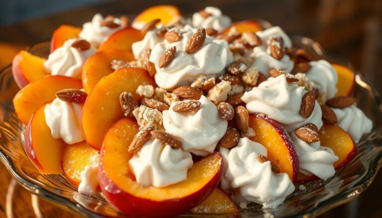 millionaire peach salad
