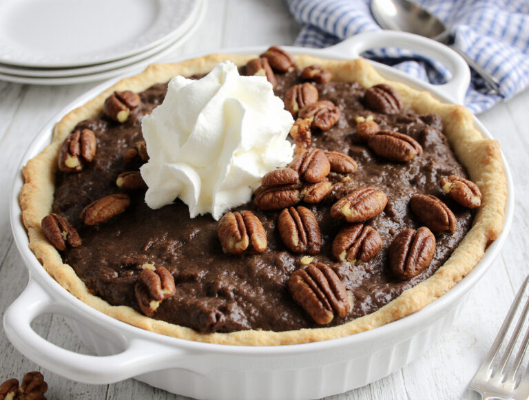 Rich & Decadent Texas Chocolate Pecan Pie