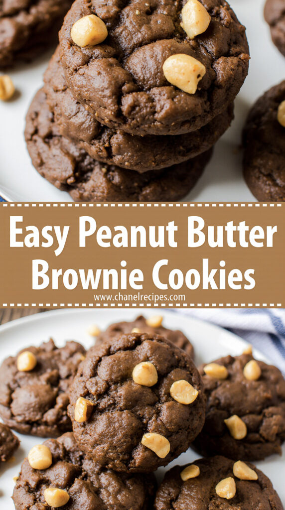 Peanut Butter Brownie Cookies