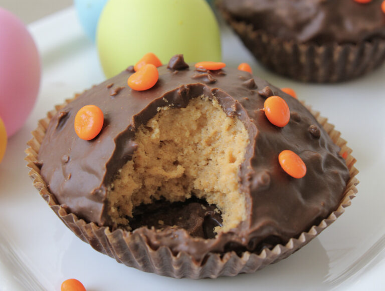 Easy, Healthy Homemade Reese’s Peanut Butter Eggs – Easter Candy
