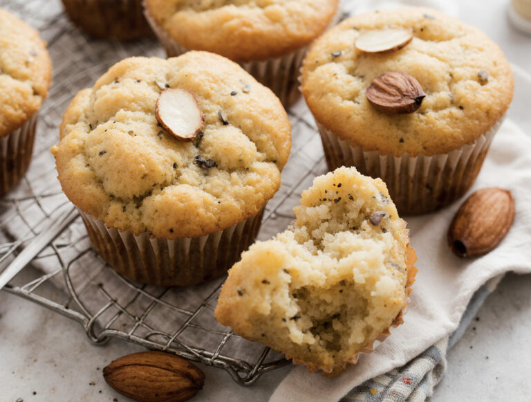 Copycat Costco Almond Poppyseed Muffins