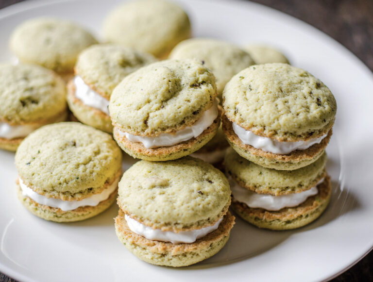 Pistachio Coconut Macaroons – Soft & Chewy