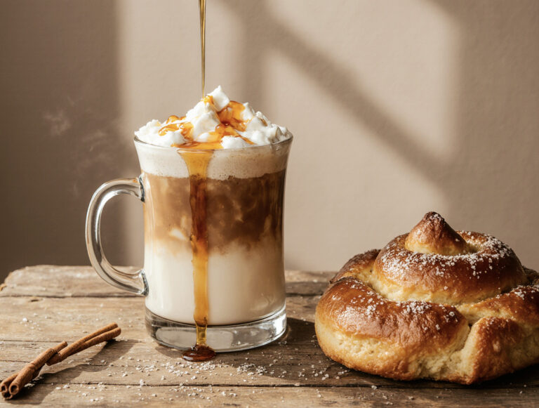 Honey Bun Latte Recipe