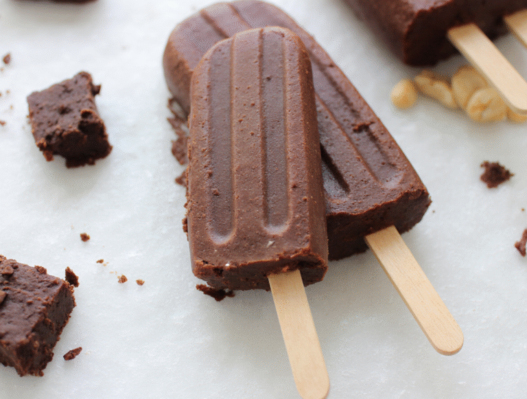 Homemade Peanut Butter Fudgesicles Recipe