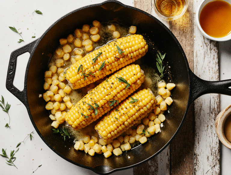 Honey Butter Skillet Corn