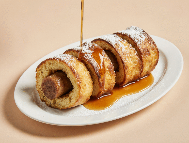 Sausage French Toast Roll-Ups Recipe
