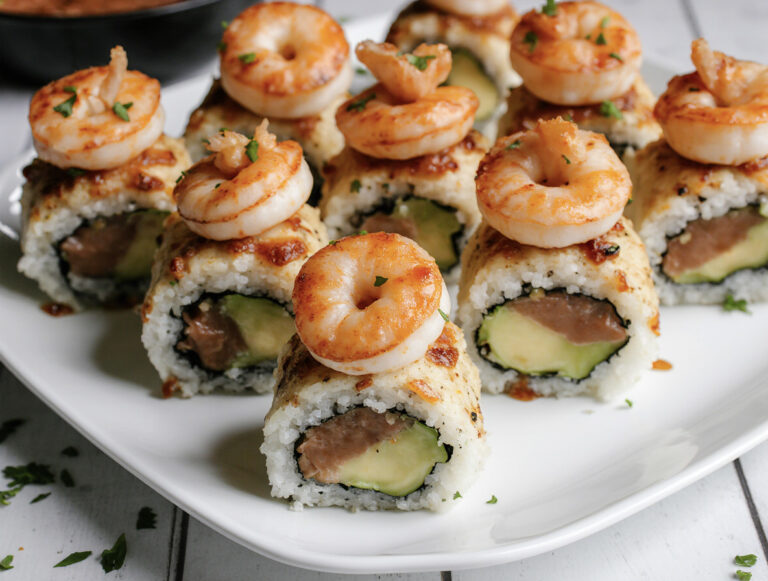 Spicy Shrimp Sushi Stacks – A Delectable Fusion of Flavors
