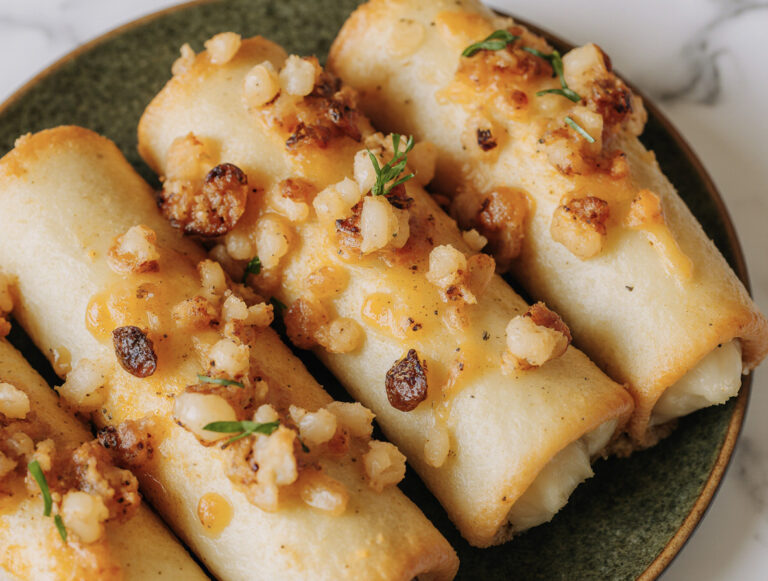 Crispy Jalapeno Popper Egg Rolls with Air Fryer Tips